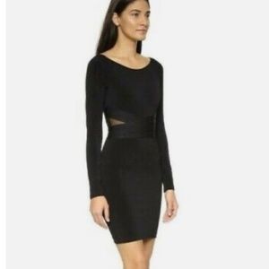 Elizabeth & James LBD with Criss Cross Mesh Detail